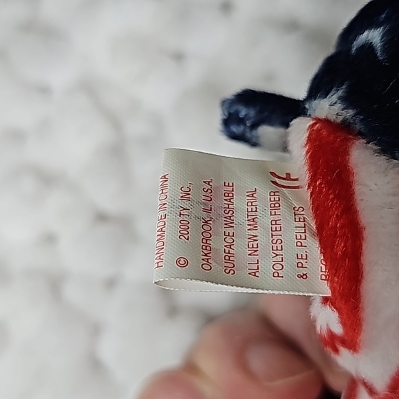 🇺🇸Vintage-Yr. 2000 Ty Beanie Babies "Righty & Lefty"🇺🇸 Elections - Picture 11 of 13